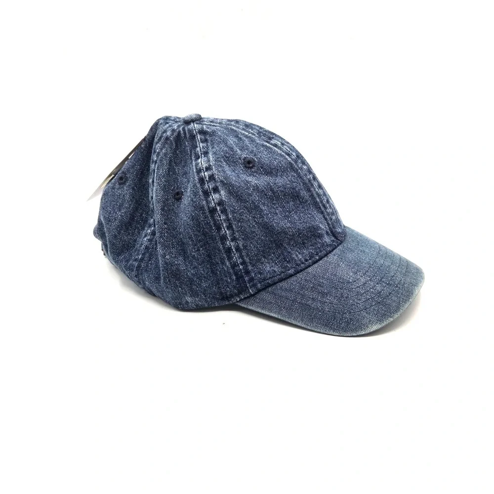 Cotton Baseball Cap Ball Dad Hat Adjustable Denim Jean Men's Women's 2026